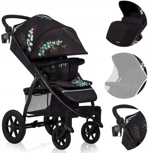 Βρεφικό Καρότσι Lionelo Annet Tour έως 22kg για Νεογέννητα Multicolour