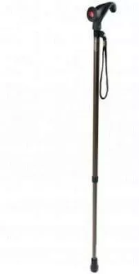 Μπαστούνι Στήριξης Thuasne W2131 Αλουμινίου Πτυσσόμενο με Ανατομική Λαβή για Αριστερό Χέρι 1τμχ Μπρονζέ