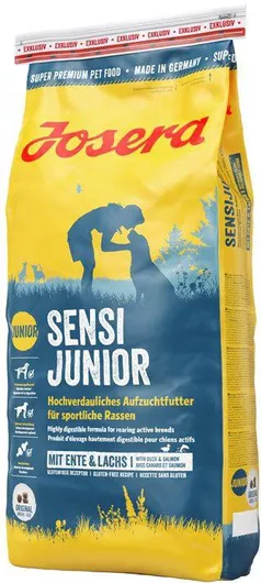 Ξηρά Τροφή Josera Sensi Junior 12.5kg για Κουτάβια με Πάπια & Σολομό