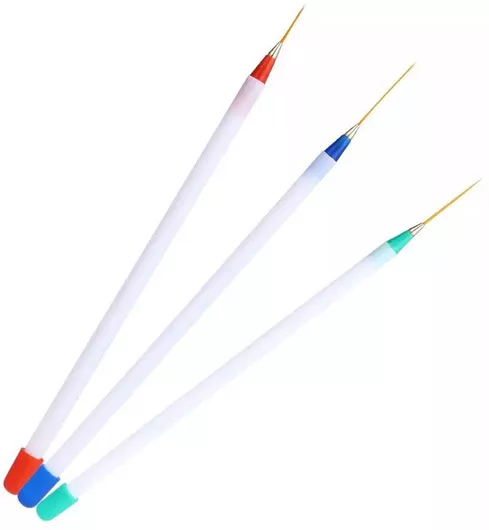 Σετ Πινέλο Μανικιούρ/Πεντικιούρ 3τμχ