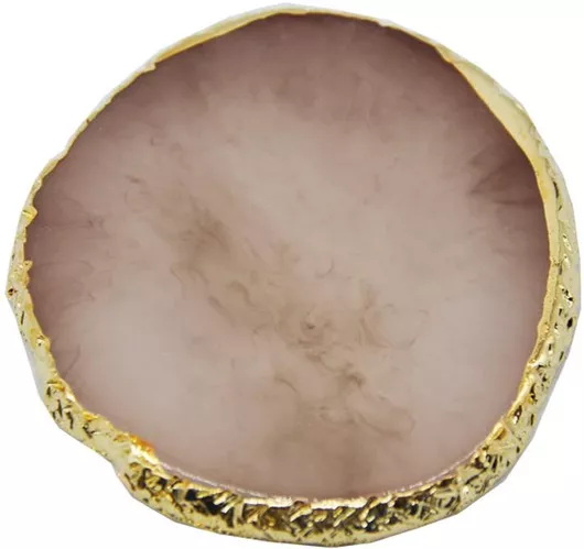 Σκεύος Ανάμειξης Παλέτα Στρογγυλό Καφέ