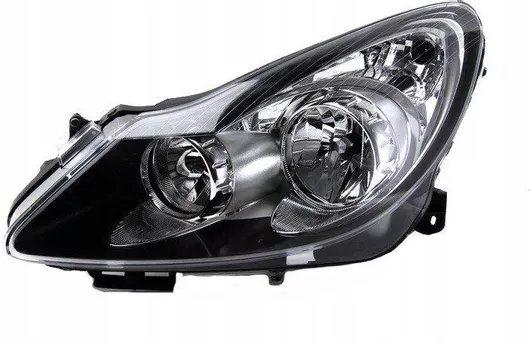 Φανάρια Μπροστινά Αυτοκινήτου Valeo Οδηγού για Opel Corsa D 06-11 Sport-Opc Μαύρο