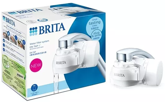 Φίλτρο Νερού Brita On Tap V Cu Ce2 344325 Βρύσης Λευκό