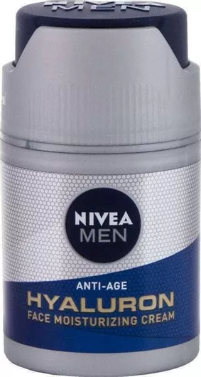 Ανδρική Κρέμα Προσώπου Ημέρας Nivea Anti-Age 24ωρη με SPF15 με Υαλουρονικό Οξύ 50ml