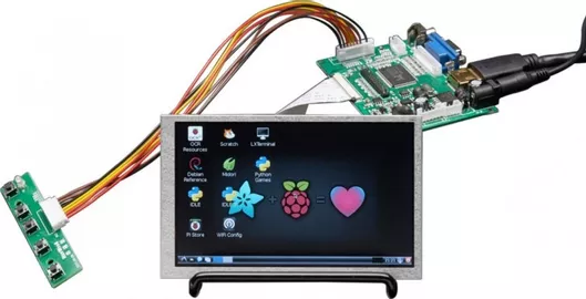 Οθόνη HDMI 4 Pi: 5 800x480 5" για Raspberry Pi