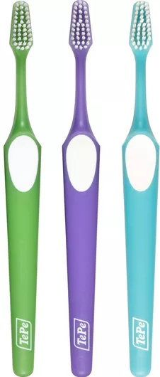 Οδοντόβουρτσα Tepe Supreme Soft με Εργονομική Λαβή Σετ 3τμχ Πολύχρωμο