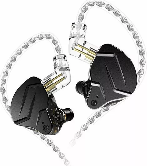 Ακουστικά Ψείρες KZ ZSN Prox In Ear Μαύρο