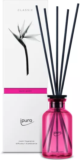 Αρωματικό Χώρου με Sticks iPuro Classic 75ml Jardin Σετ 6τμχ