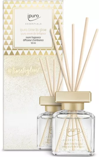 Αρωματικό Χώρου με Sticks iPuro Essentials 50ml Time to Glow Σετ 6τμχ