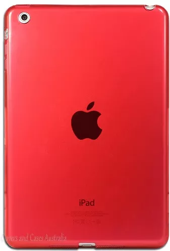 Θήκη Tablet Back Cover για Apple iPad mini 4 2015 Σιλικόνη Κόκκινο