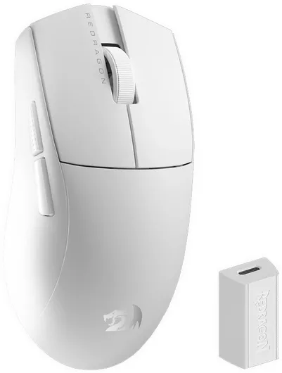 Gaming Ποντίκι Redragon M916 Pro 4K Ασύρματο 26000 DPI Λευκό