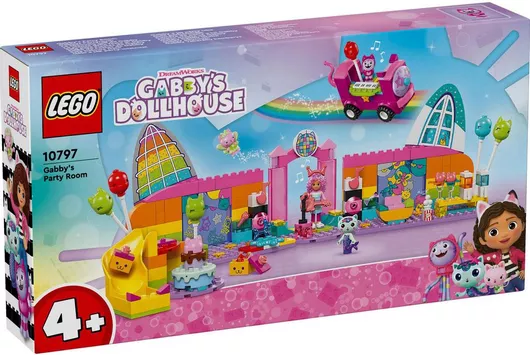 Lego Gabby's Dollhouse Kitty Fairy's Garden Party για 4+ Ετών