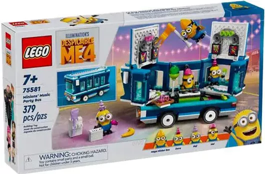 Lego Minions Music Party Bus 379τμχ για 7+ Ετών