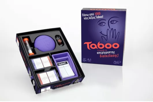 Επιτραπέζιο Παιχνίδι Hasbro Taboo Ελληνική Έκδοση για 13+ Ετών