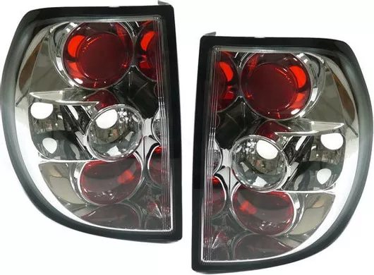 Φανάρια Πίσω Αυτοκινήτου για Volkswagen Fox 05-11 Lexus Style Σετ 2τμχ Chrome