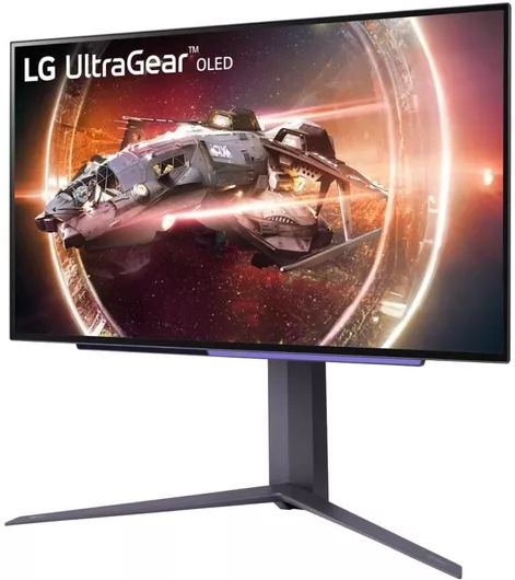 Gaming Οθόνη Υπολογιστή LG Ultragear 27GS95QE-B OLED HDR 27" QHD 2560x1440 240Hz με Χρόνο Απόκρισης 0.03ms GTG