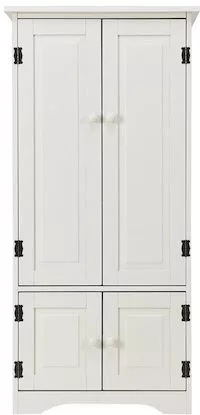 Στήλη Κουζίνας Costway 59x31x123cm Λευκό