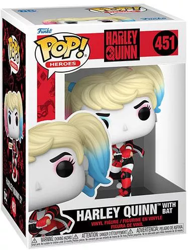 Funko Pop! Heroes: Harley Quinn - Harley Quinn With Bat 451 Special Edition