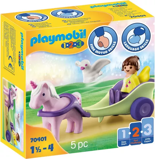 Playmobil 123 Unicorn Carriage with Fairy για 1.5+ ετών