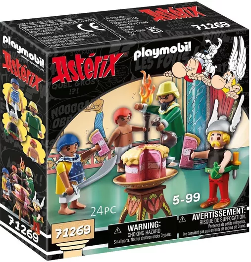 Playmobil Asterix Η Δηλητηριασμένη Τούρτα του Πυραμιδονίς για 5+ Ετών