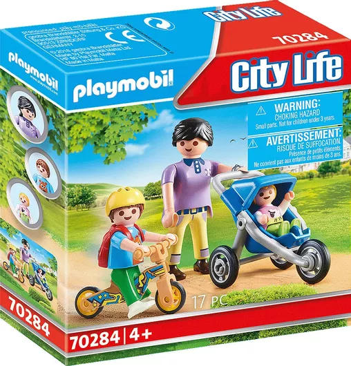 Playmobil City Life Mother with Children για 4 ετών