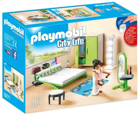 Playmobil City Life Υπνοδωμάτιο για 4+ Ετών