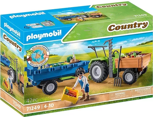 Playmobil Country Tractor για 4+ Ετών