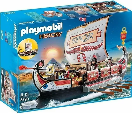 Playmobil History Ρωμαϊκή Γαλέρα για 6-12 ετών