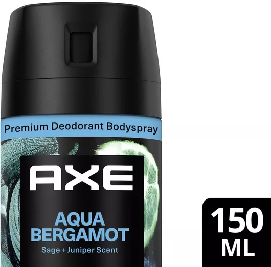 Axe Aqua Bergamot Αποσμητικό σε Spray Χωρίς Αλουμίνιο 150ml