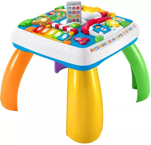 Fisher Price Τραπεζάκι Δραστηριοτήτων Παίζω & Μαθαίνω με Μουσική και Ήχους για 6+ Μηνών