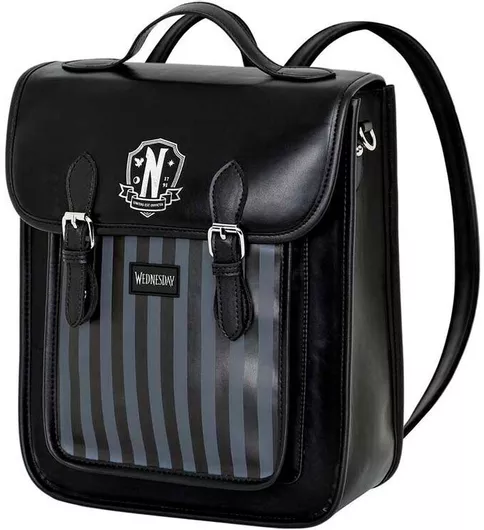 Γυναικεία Τσάντα Πλάτης Karactermania Wednesday Original Μαύρο