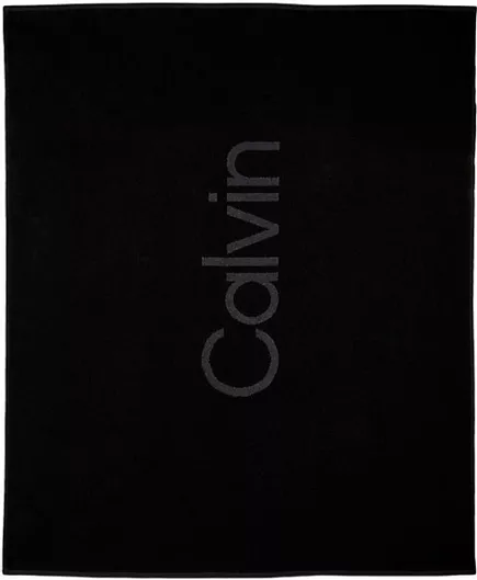 Πετσέτα Θαλάσσης Calvin Klein 170x90cm Μαύρο