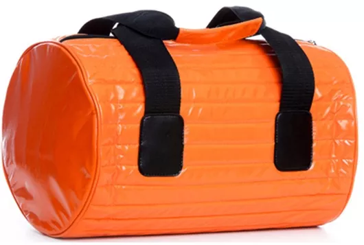 Τσάντα Helio Ferretti Χειρός 39x25cm Πορτοκαλί