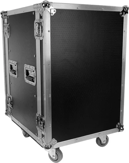 Flight Case Plugger 16U Roller