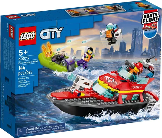 Lego City Fire Rescue Boat για 5+ Eτών