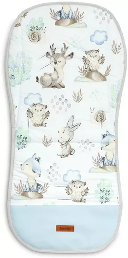 Κάλυμμα Καροτσιού Sensillo Velvet Stroll 80x40cm Γαλάζιο