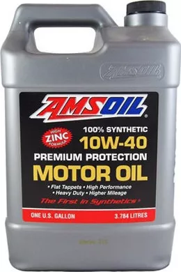 Λάδι Αυτοκινήτου Amsoil Συνθετικό High Zinc Formula 100% Synthetic 10W-40 3.784lt