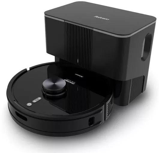 Rohnson Mamba Total Clean Σκούπα Ρομπότ για Σκούπισμα & Σφουγγάρισμα με Χαρτογράφηση και Wi-Fi Μαύρο