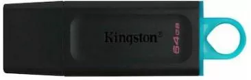 USB Stick Kingston USB 3.2 64GB με Σύνδεση Μαύρο