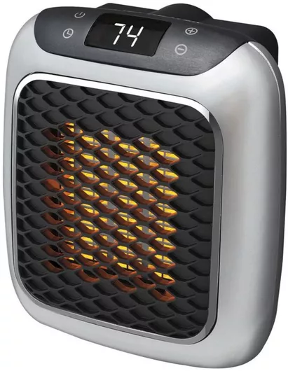 Αερόθερμο 800W Πρίζας με LED Οθόνη/Κεραμικό/Ρυθμιζόμενο Θερμοστάτη & Χρονοδιακόπτη Handy Heater