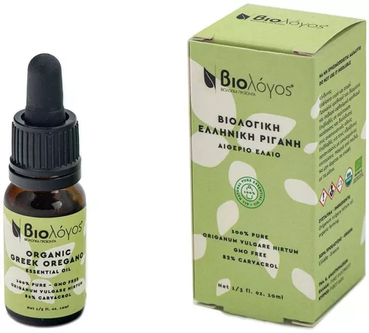 Αιθέριο Έλαιο Βιολόγος Βιολογικό Ρίγανη Βρώσιμο 10ml