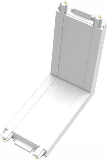 Σύνδεσμος Ράγας Eurolamp 145-59567 Κάθετος Λευκό