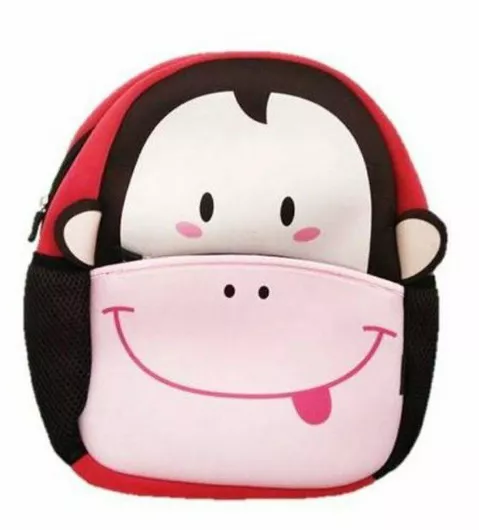 Σχολική Τσάντα Νηπίου Πλάτης Graffiti Animal Friends Monkey 33x25x11cm Πολύχρωμο