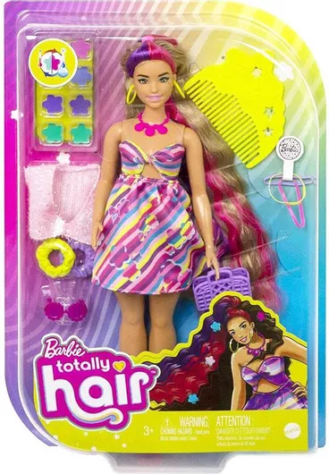 Κούκλα Barbie Totally Hair για 3+ Ετών