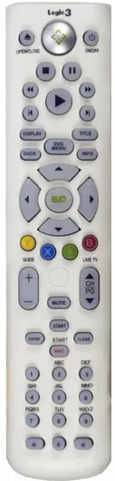 Τηλεχειριστήριο Logic3 Remote Control για XBOX 360 Λευκό
