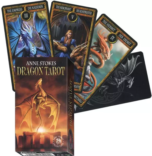 Τράπουλα Ταρώ Fournier Anne Stokes Dragons Tarot