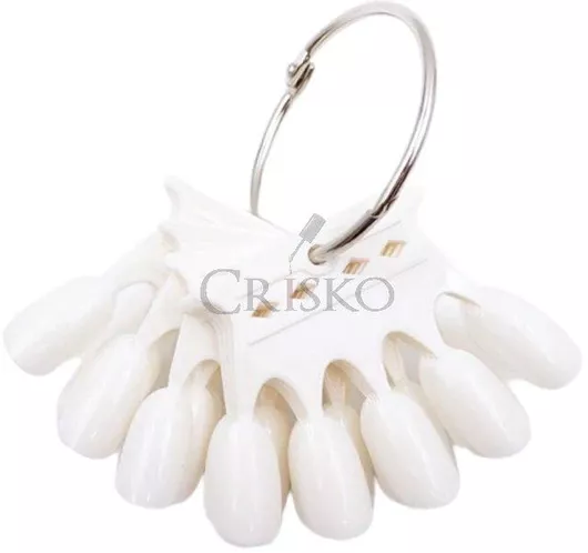 Δειγματολόγιο Νυχιών Crisko Bεντάλια Κορώνα Γαλακτερή