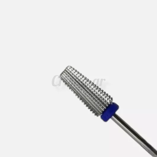 Φρέζα Νυχιών Crisko Καρβιδίου Μέτρια Βαρελάκι Μπλε