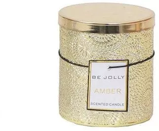 Κερί Espiel σε Βάζο 7x7x7cm Χρυσό