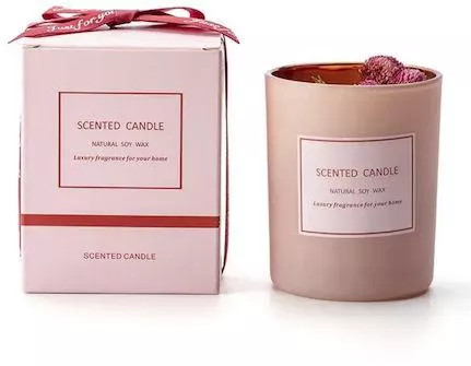 Κερί Σόγιας Mele σε Βάζο Λευκό